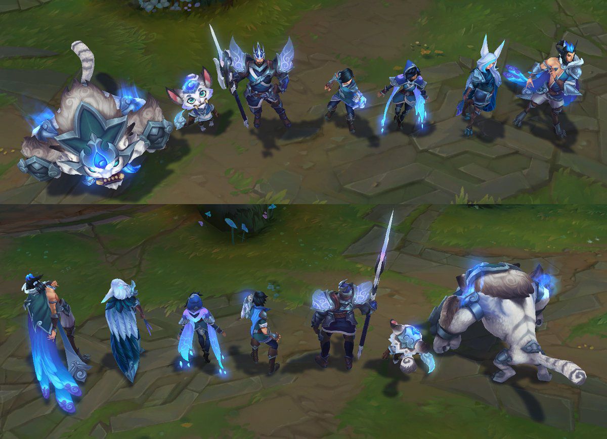 Las nuevas skins de campeonato de LoL ya estan en el PBE