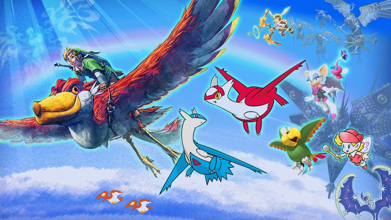 Los espíritus voladores llegan a Super Smash Bros. Ultimate