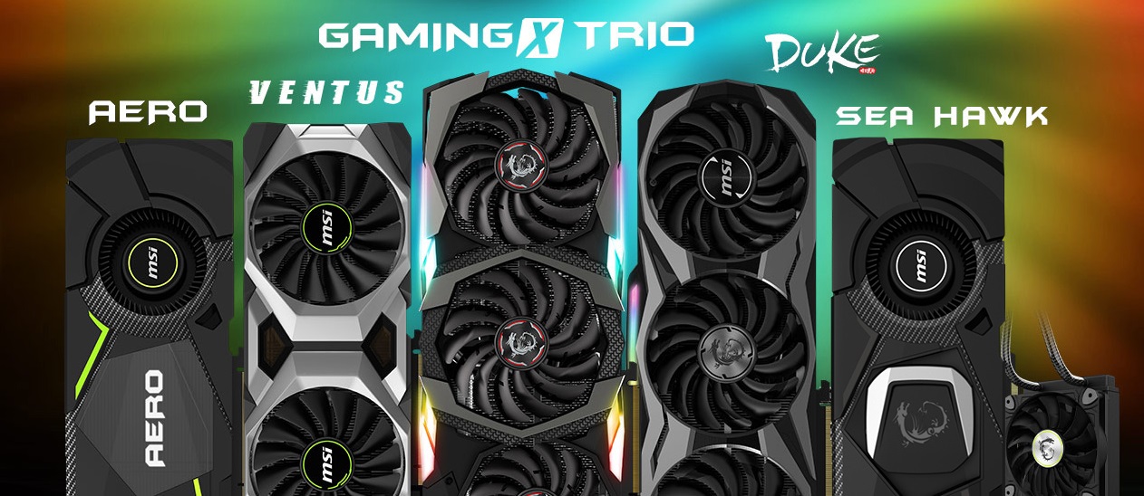 MSI anuncia su línea Sea Hawk para las 2080ti y 2080