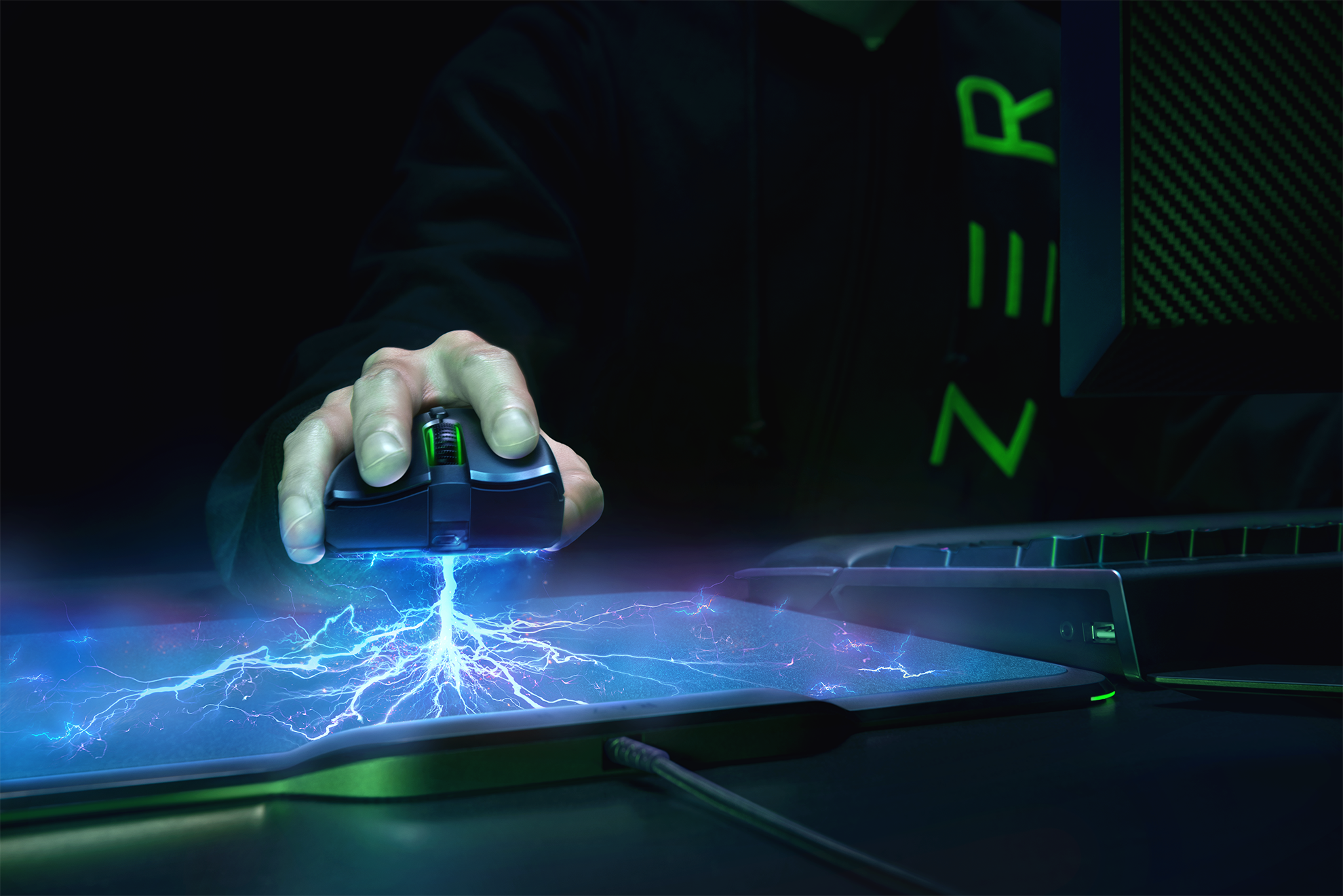 Razer presenta su mouse inalámbrico que se carga desde el mousepad