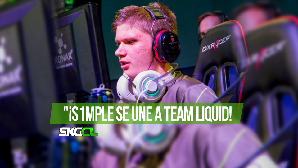 ¡s1mple se une a Team Liquid!