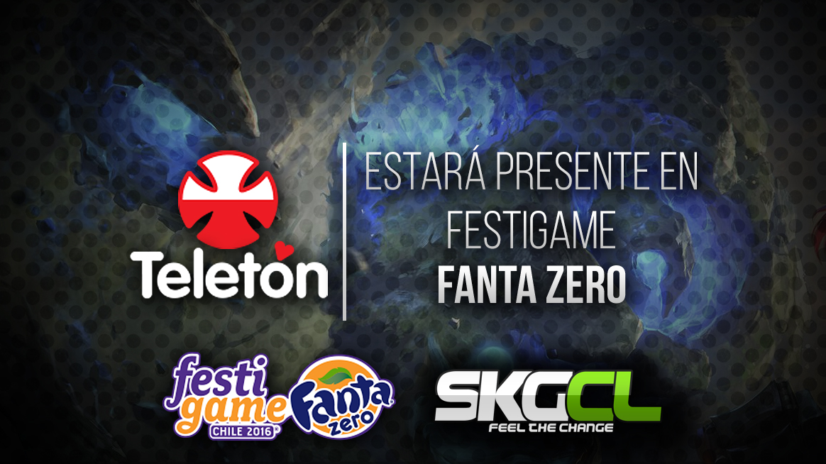 ¡Teletón estará presente en Festigame Fanta Zero 2016!