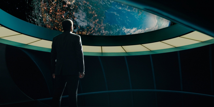 COSMOS: A SPACETIME ODYSSEY: Host Neil deGrasse Tyson in the "Deeper, Deeper, Deeper Still" episode of COSMOS: A SPACETIME ODYSSEY airing Sunday, April 13, 2014 (9:00-10:00 PM ET/PT) on FOX and Monday, April 14, 2014 (9:00-10:00 PM ET/PT) on Nat Geo. (Photo by FOX via Getty Images)