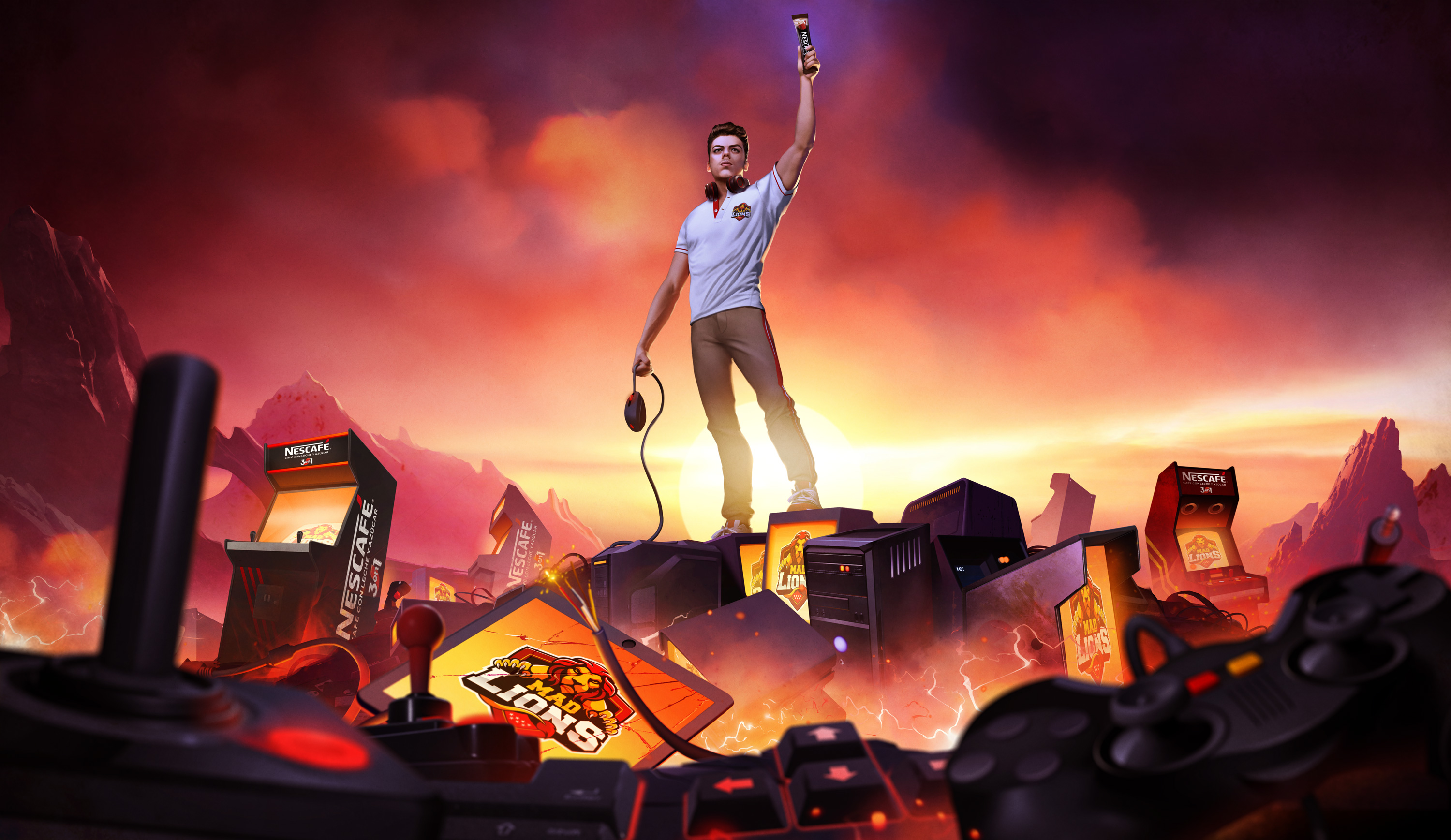 Nescafé entra al mundo de los esports gracias al club MAD Lions E.C.