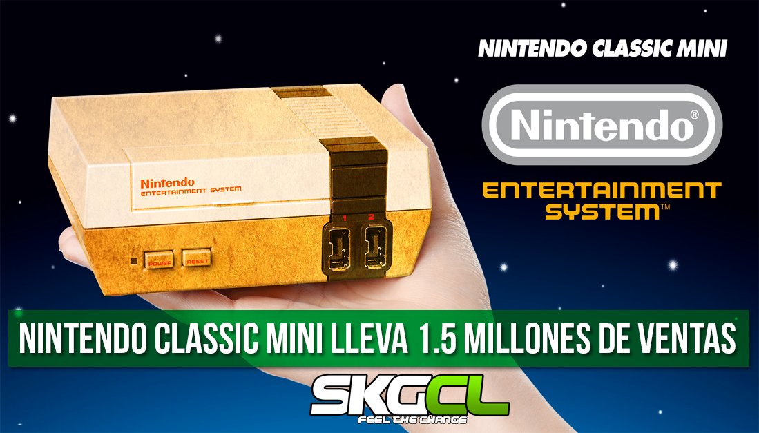 Nintendo Classic Mini lleva 1.5 millones de ventas
