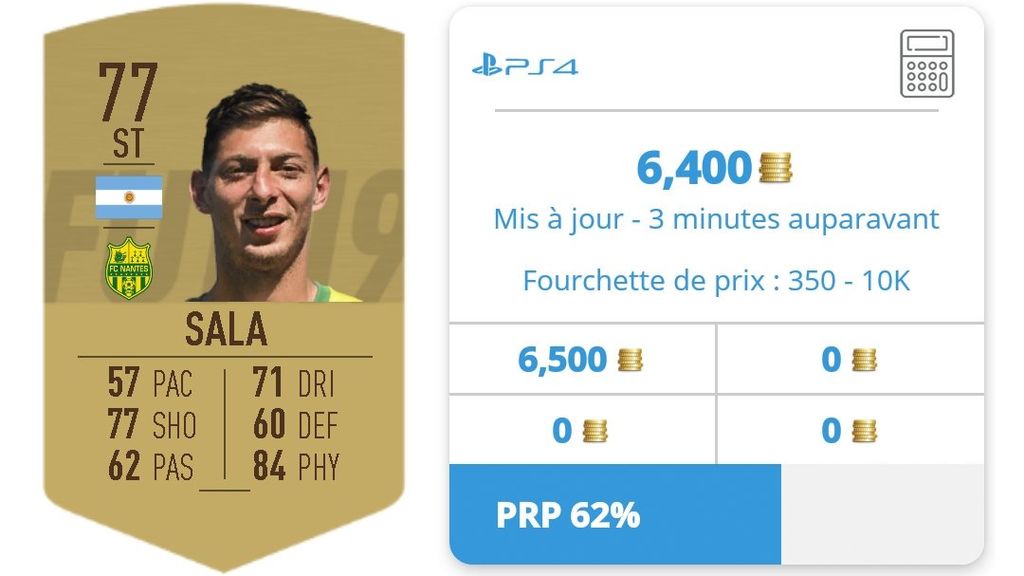 FIFA 19: Fanáticos se aprovechan de la desaparición de Emiliano Sala para generar monedas.
