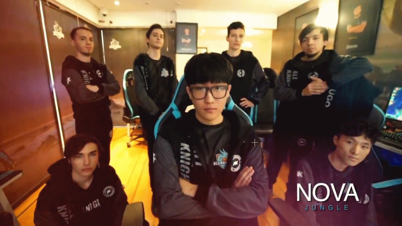 Nova, el nuevo jungla de All Knights fue presentado oficialmente
