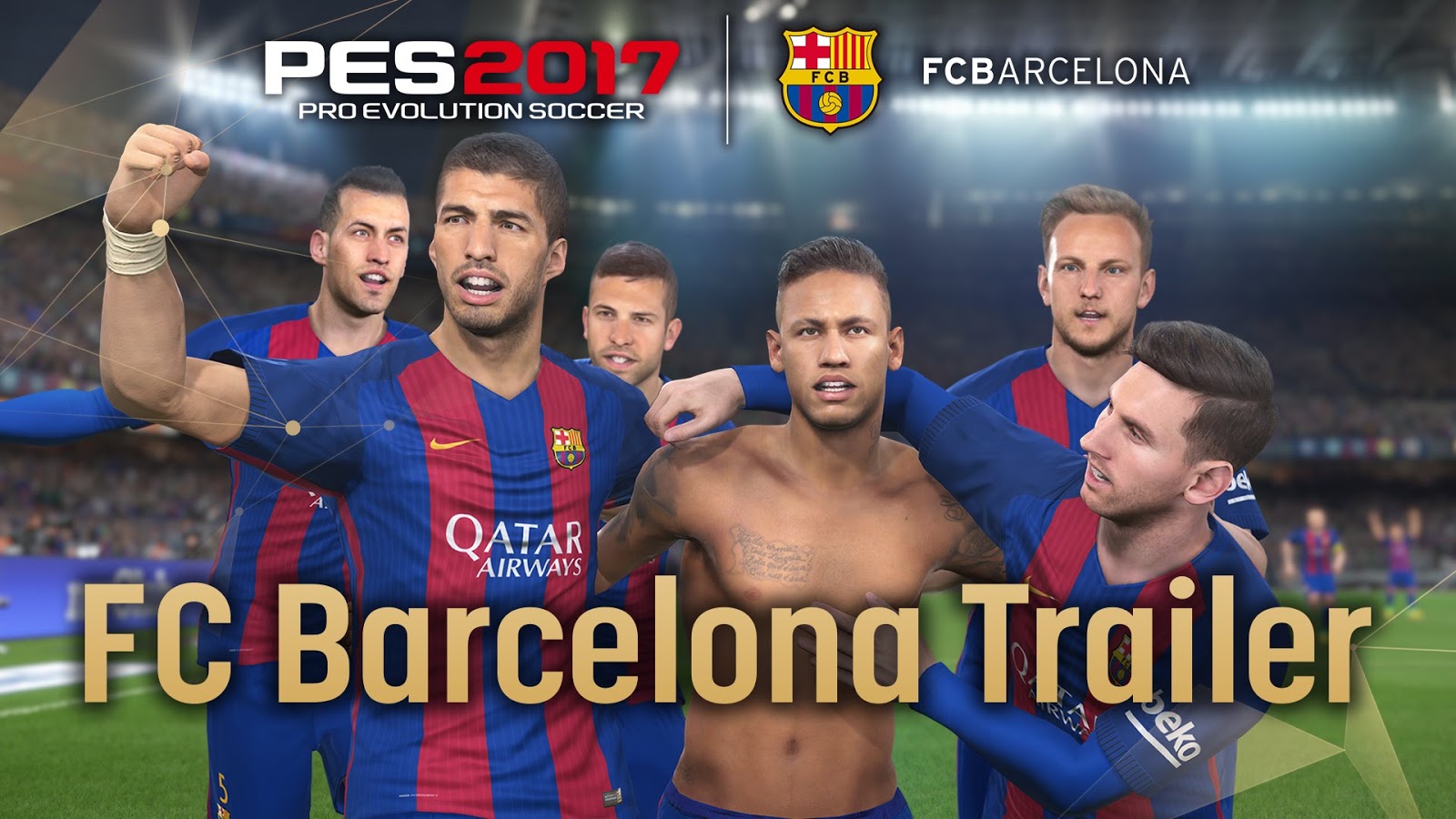 Konami anuncia un gran acuerdo con Barcelona para PES 2017