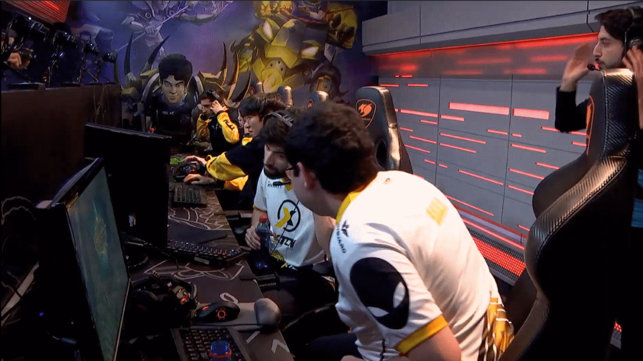 Poder coreano: XTEN Esports  se hizo su primera victoria frente a Furious Gaming