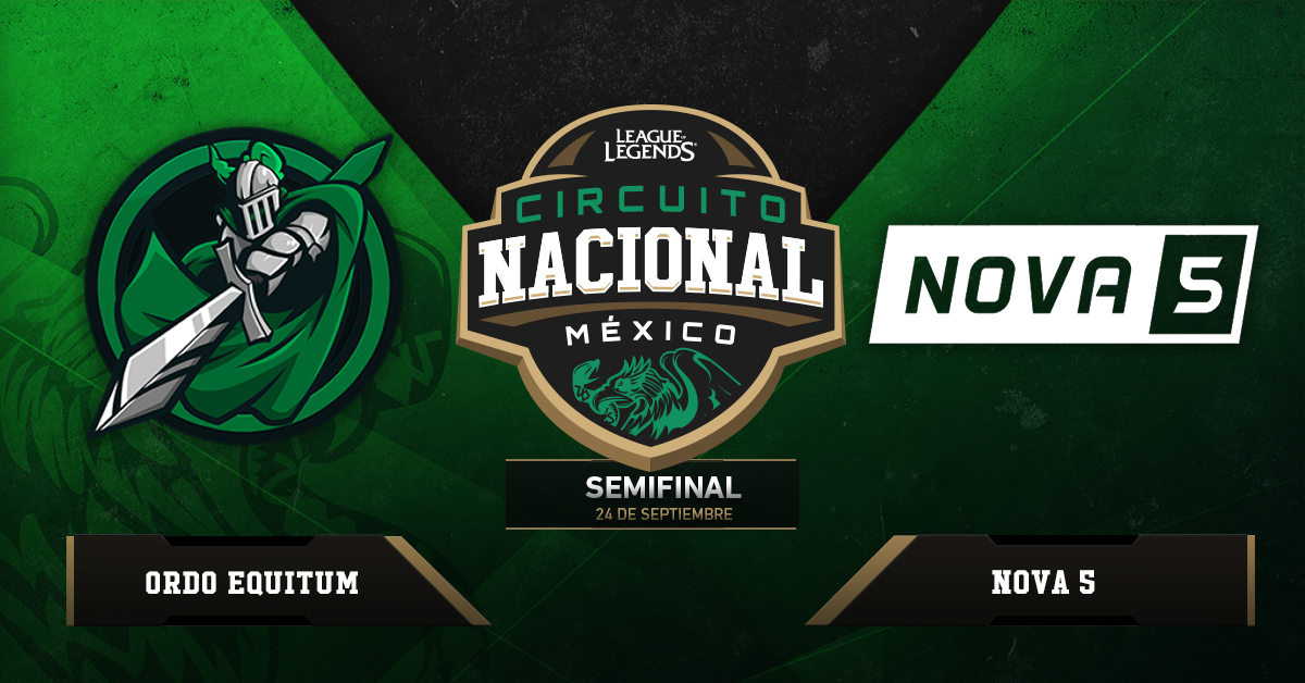 Hoy llegan las semifinales del Circuito Nacional México de League of Legends