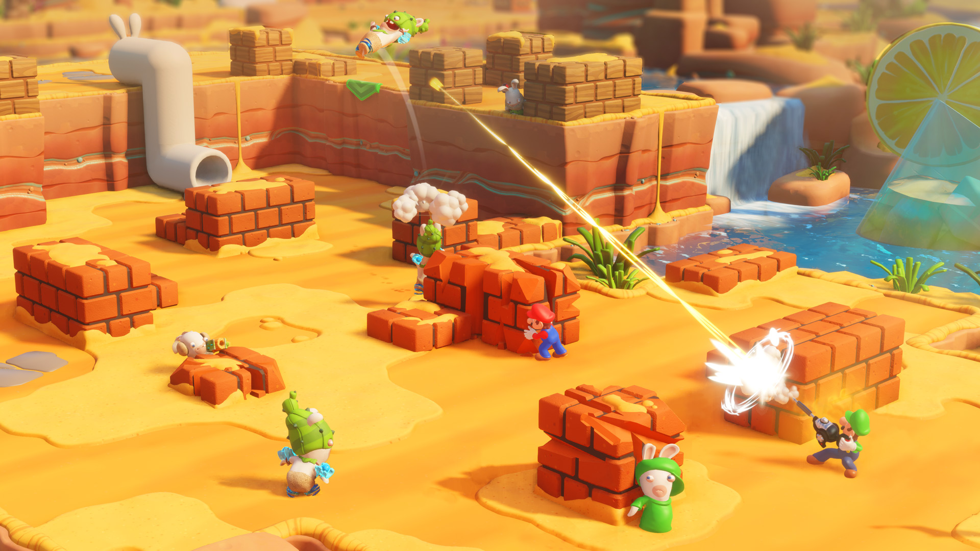 Mario + Rabbids Kingdom Battle ya está disponible para Nintendo Switch