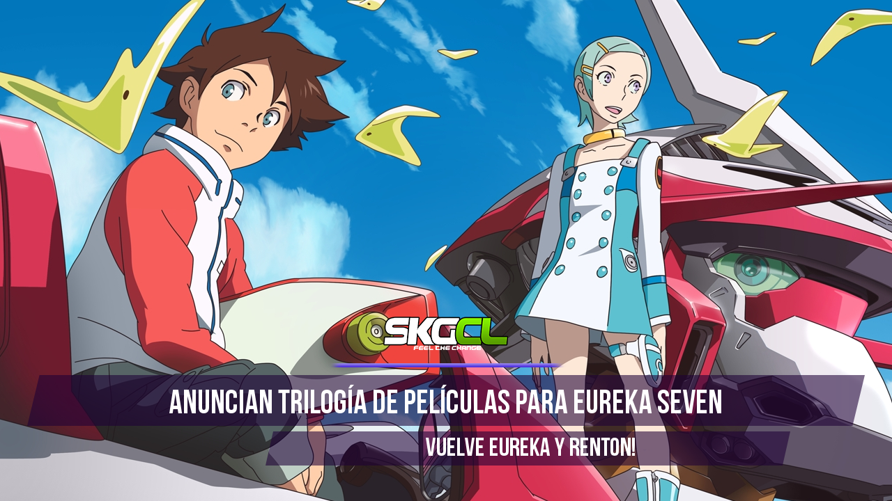 Anuncian trilogía de películas para Eureka Seven