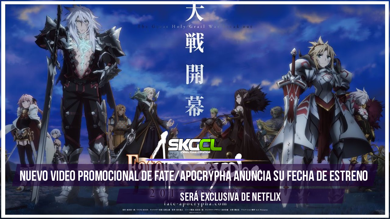 Nuevo vídeo promocional de Fate/Apocrypha anuncia su fecha de estreno