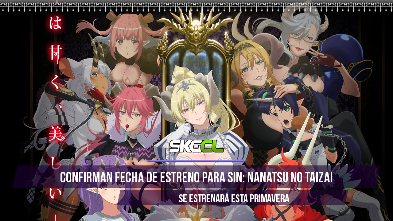 Confirman fecha de estreno para Sin: Nanatsu no Taizai