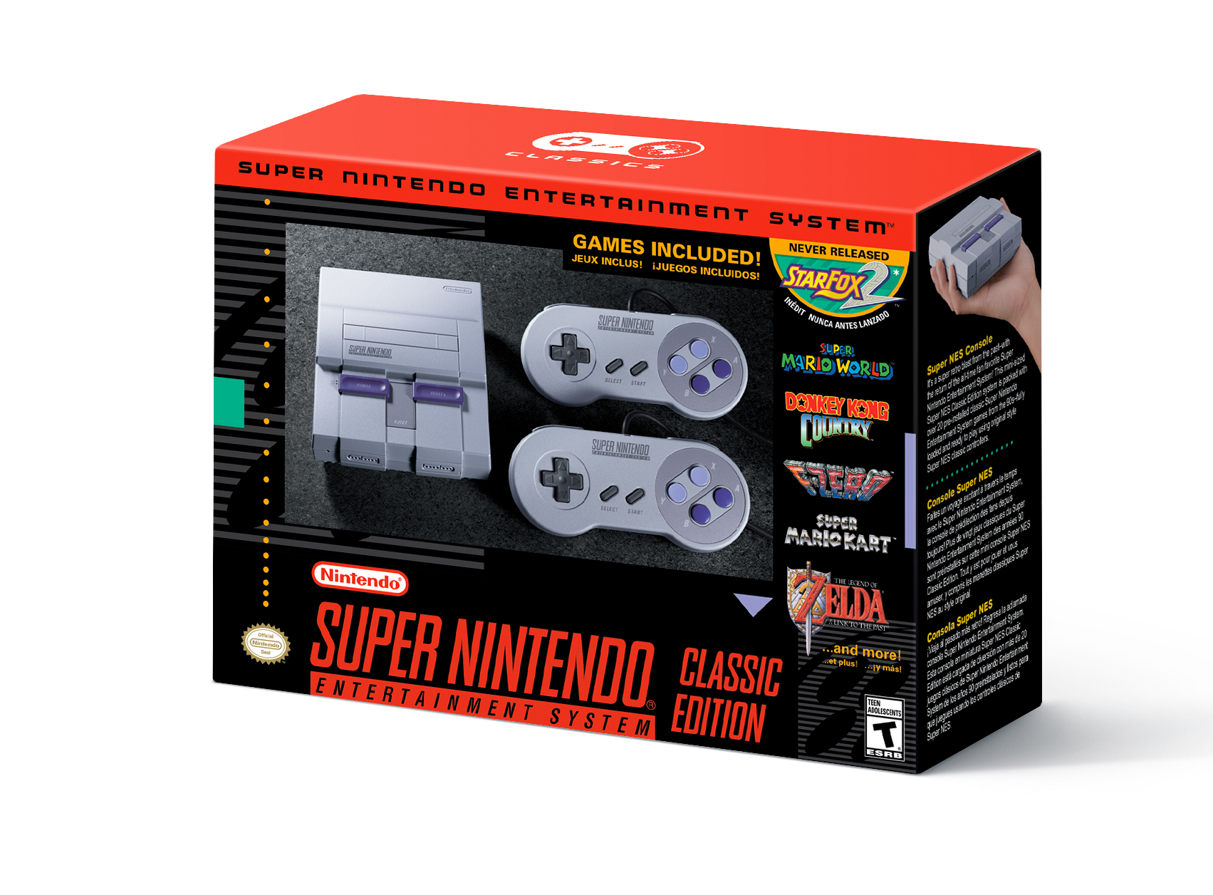 Nuevos anuncios de Super NES Classic Edition y NES Classic Edition