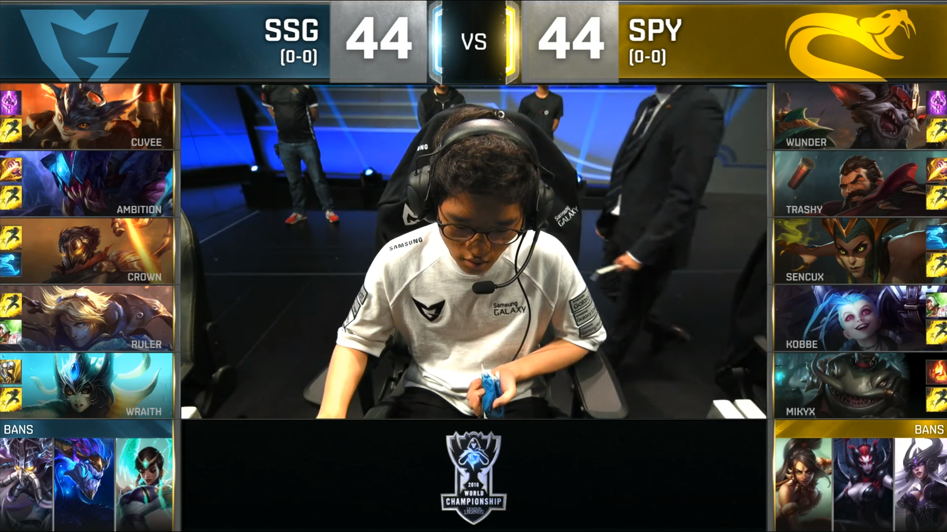 Samsung Galaxy vs Splyce: Superioridad coreana, la joven cobra cae