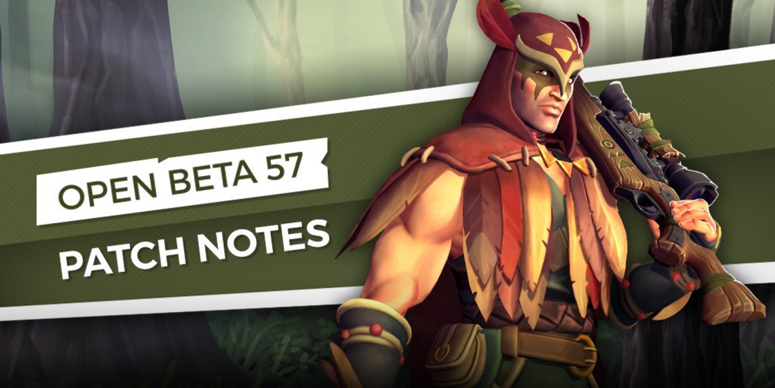 Notas del parche OB57 de Paladins