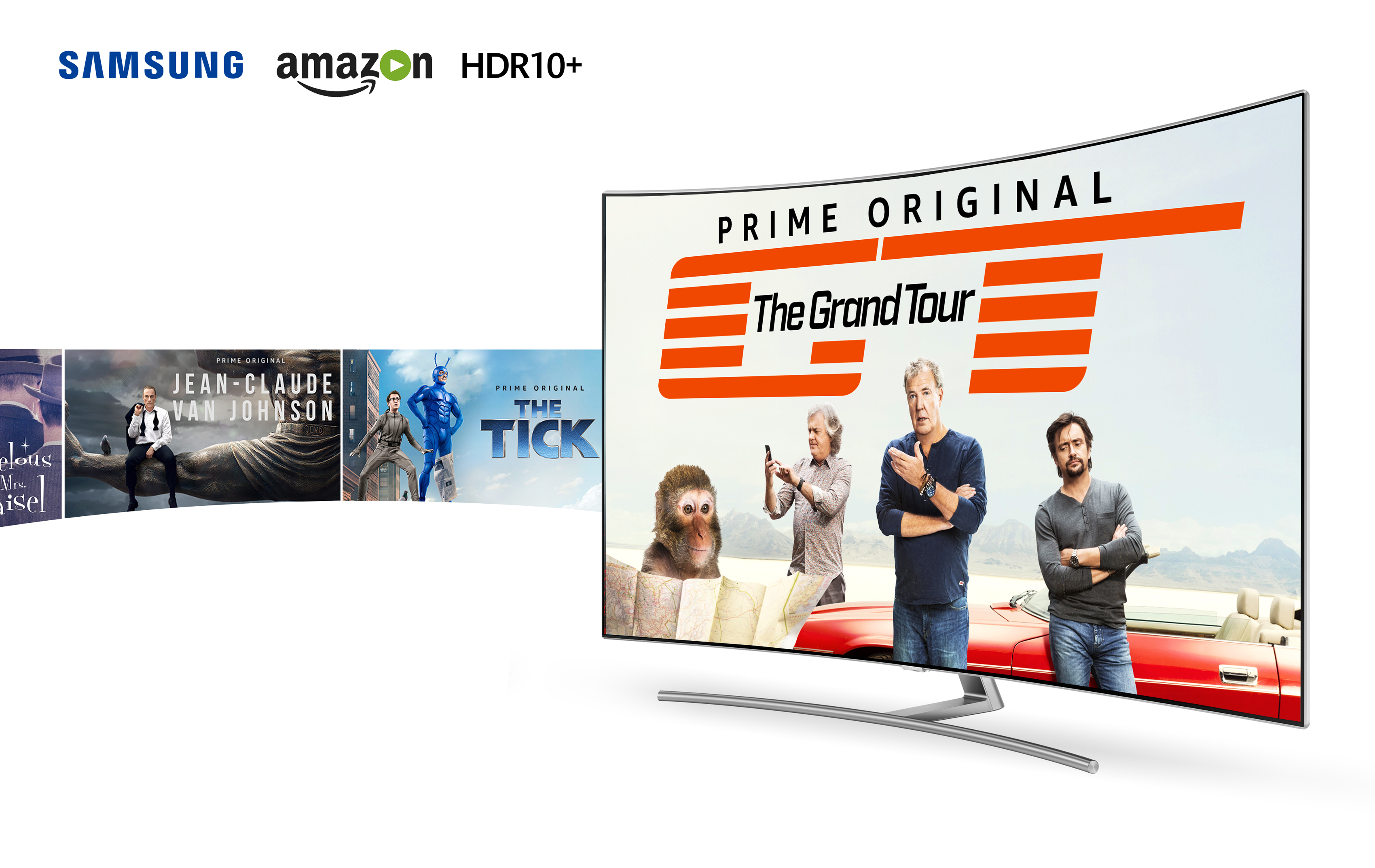 Samsung y Amazon Prime Video se alían para transmitir video en calidad HDR10+