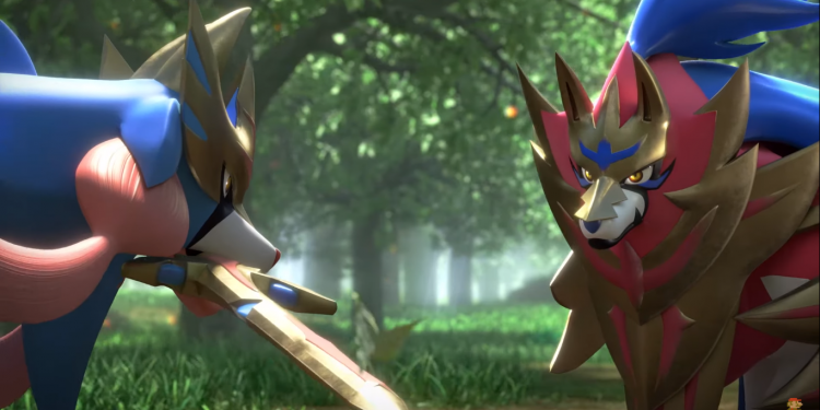Legendarios de Pokémon Espada y Escudo
