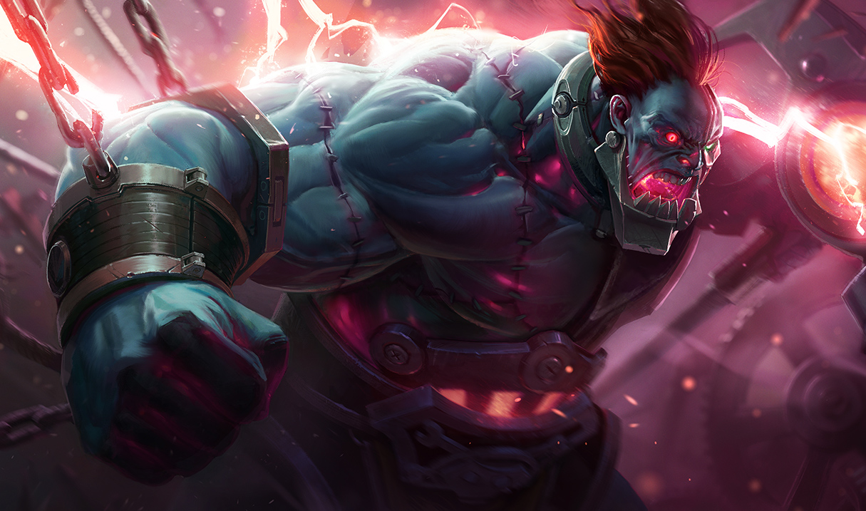 Actualización de los splash arts de Sion y mucho más en el PBE