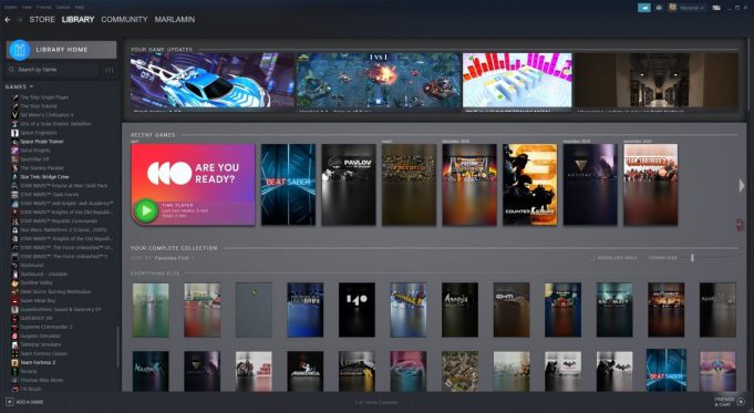 Steam - Nuevo Diseño