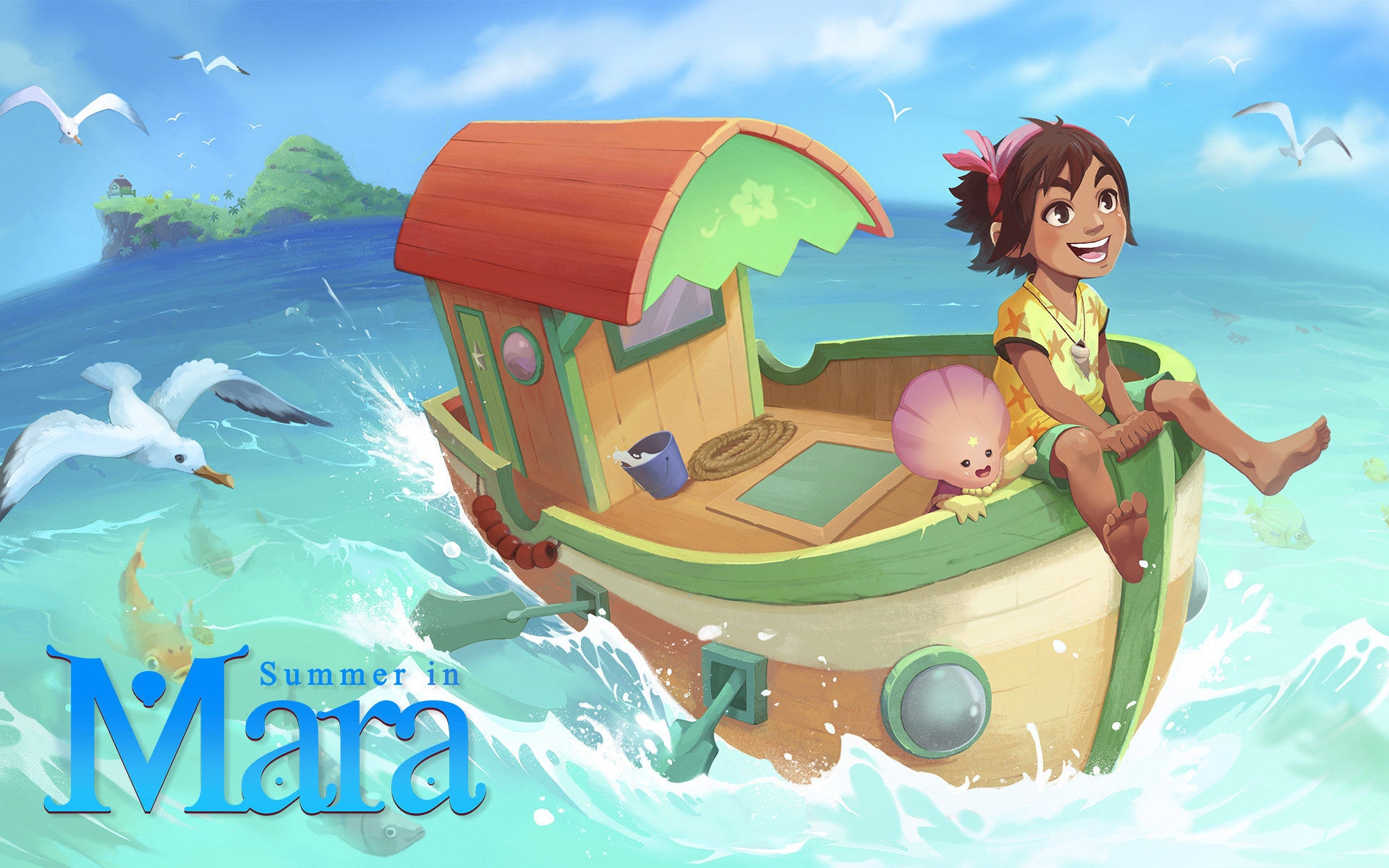 El videojuego Summer in Mara logró su financiación en menos de 48 horas mediante crowfunding