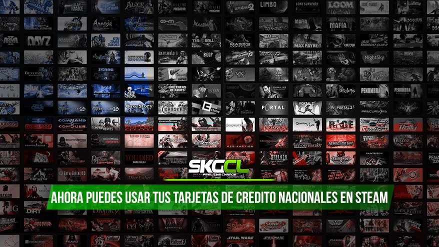 ¿Eres de Chile? Ahora puedes comprar con tus tarjetas de crédito nacionales en Steam