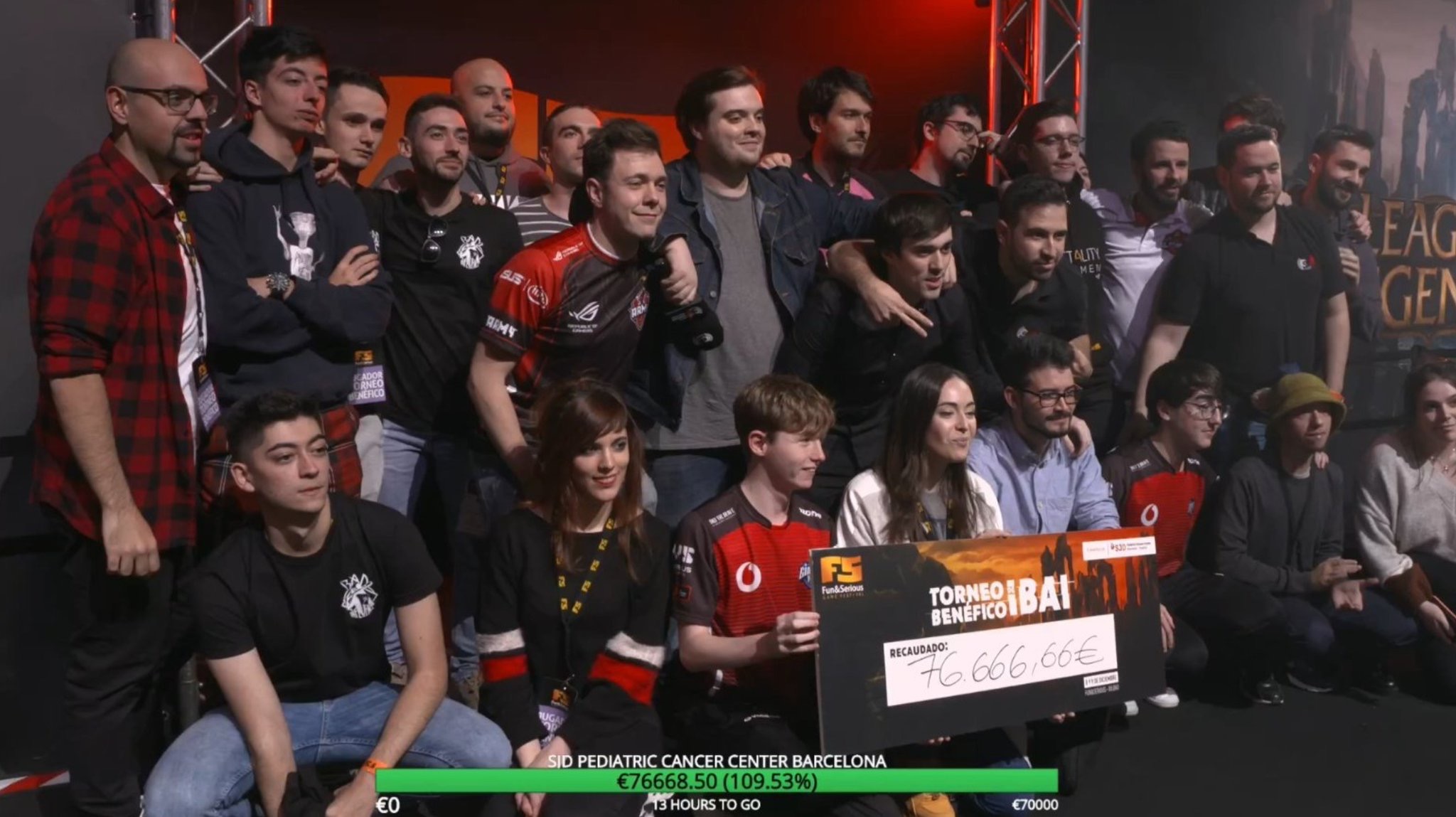 Ibai logró recaudar un total de 80 mil euros en la segunda edición del torneo solidario