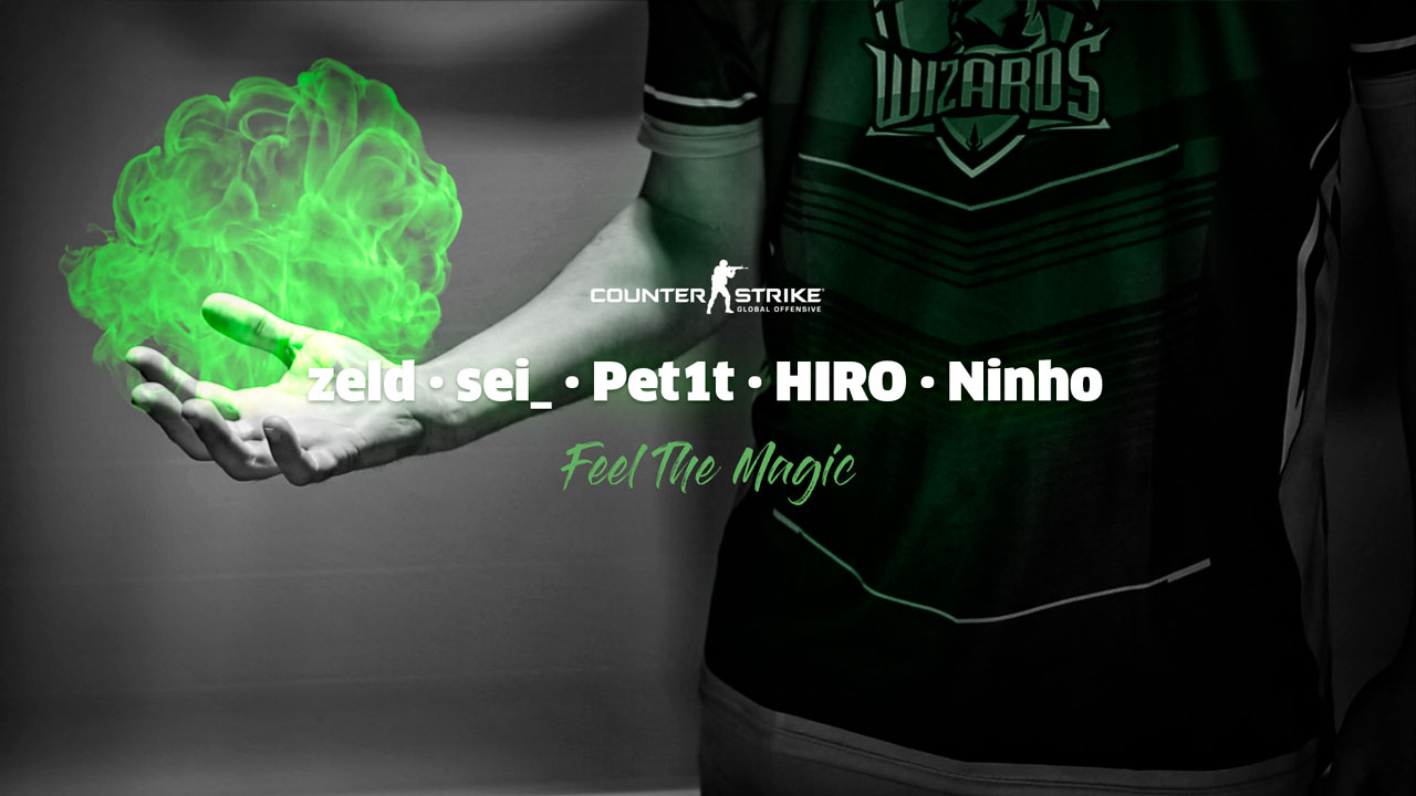 Wizards anuncia su nuevo equipo de CS:GO