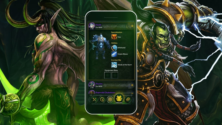 Descubre la nueva aplicación para World of WarCraft: Legion