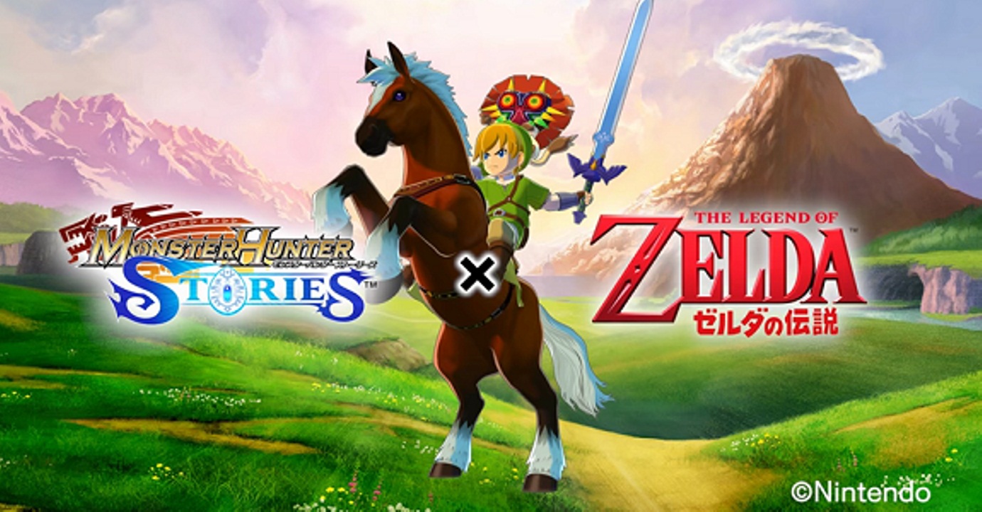 Monster Hunter Stories: trailer e ilustraciones de su colaboración con Zelda.