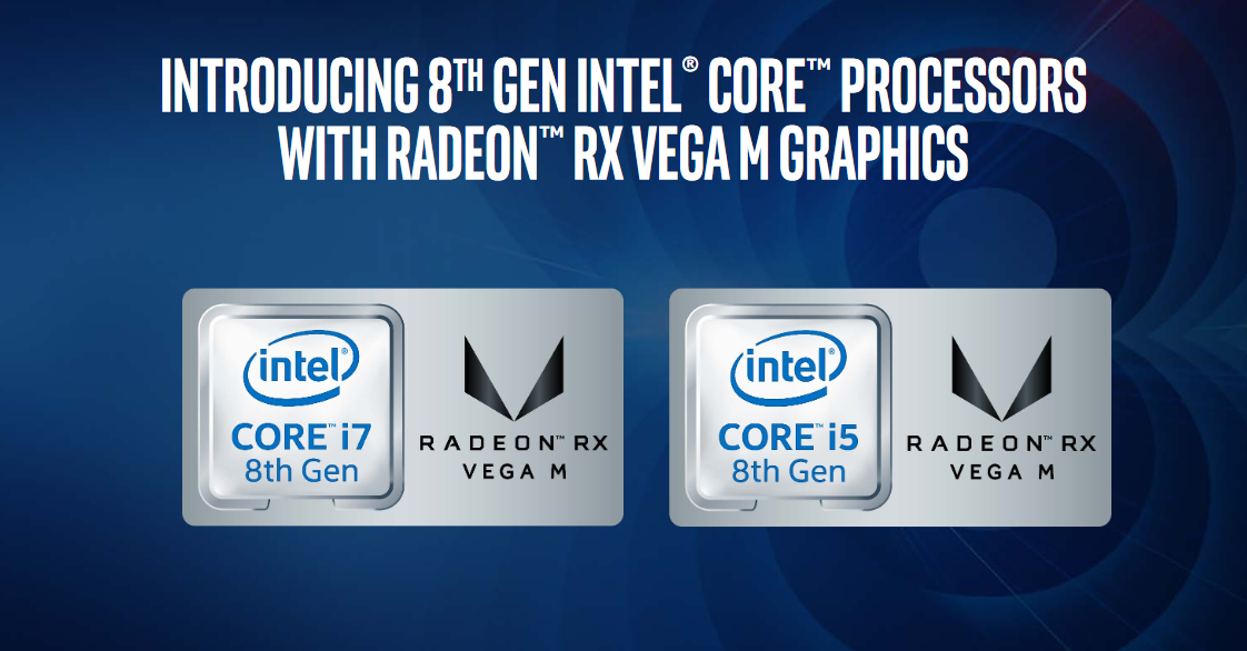 CES 2018 – Coffee Lake de Intel con graficos integrados Vega de AMD