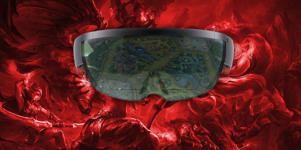 Espectear League of Legends con los HoloLens de Microsoft podría ser una realidad