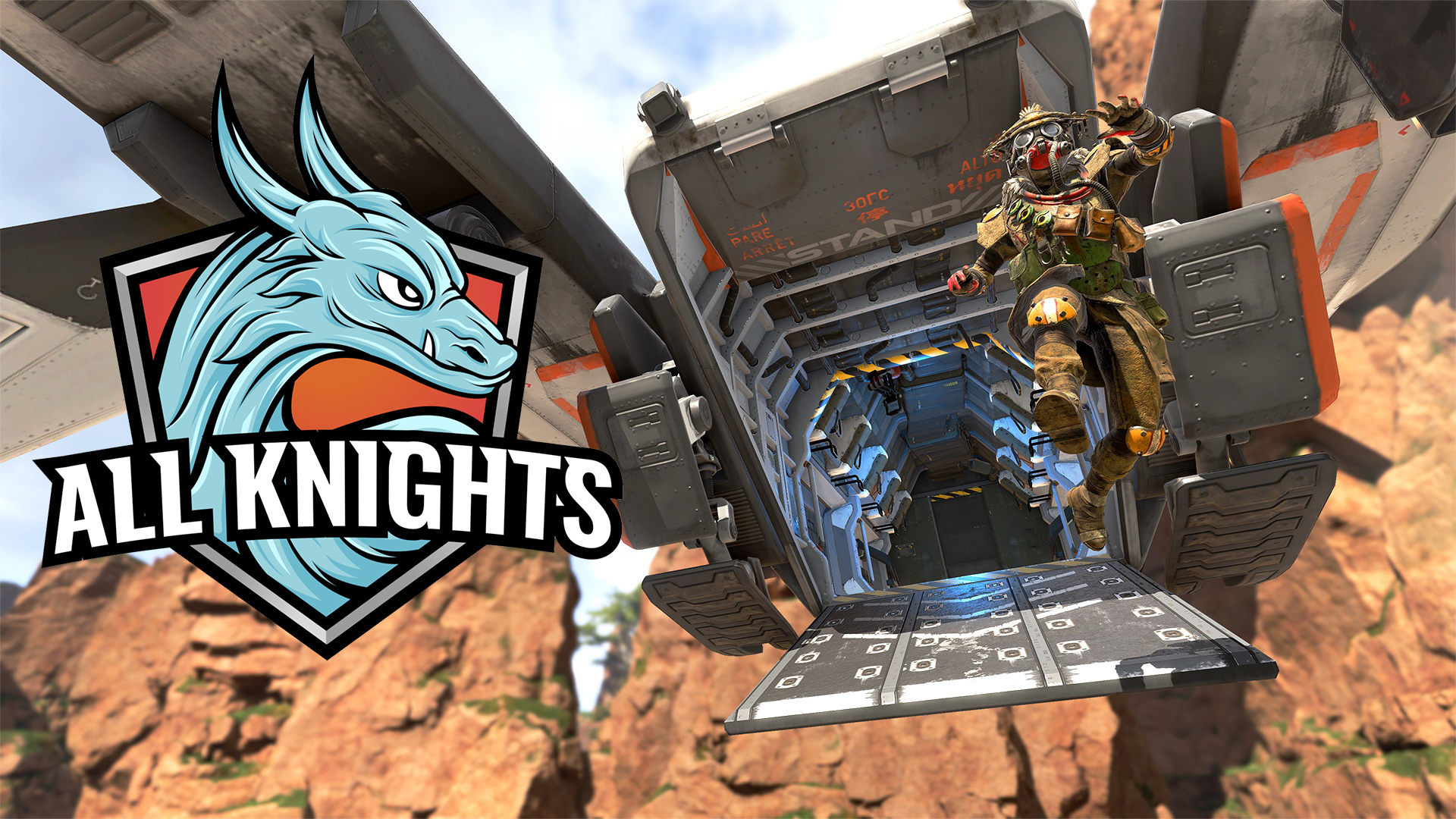All Knights entra con todo a Apex Legends y presenta a sus tres jugadores