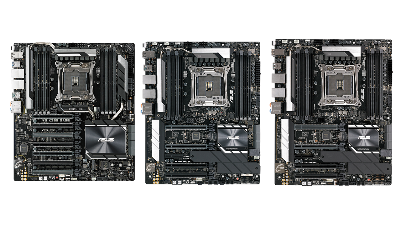 ASUS anuncia sus nuevas placas madres WS X299