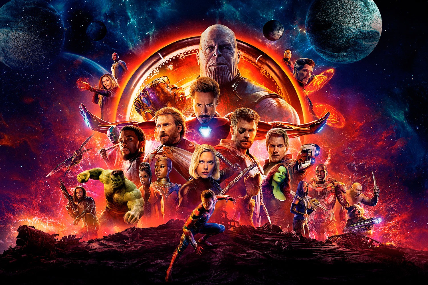 Avengers: Infinity War supera la cifra de 2 mil millones de dólares en taquilla mundial