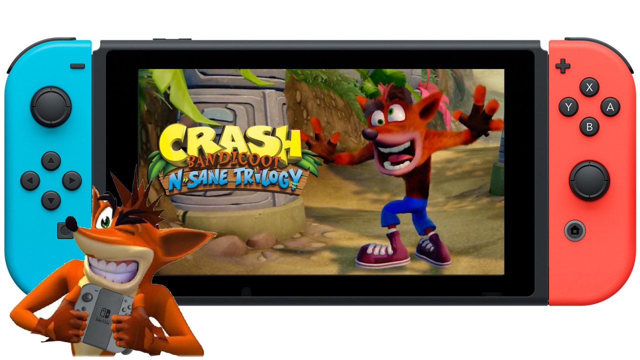 La adaptación de Crash Bandicoot N.Sane Trilogy para Switch se debe a un solo trabajador