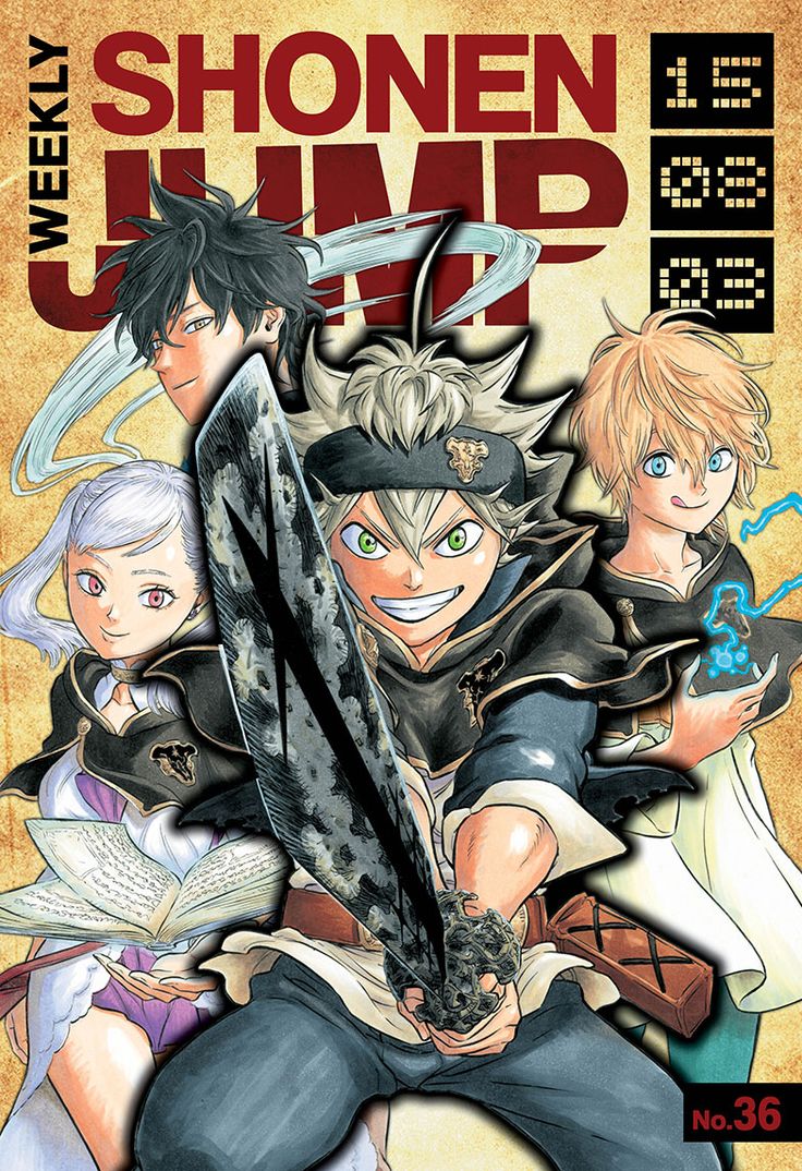 Black Clover logra 4.8 millones de copias impresas