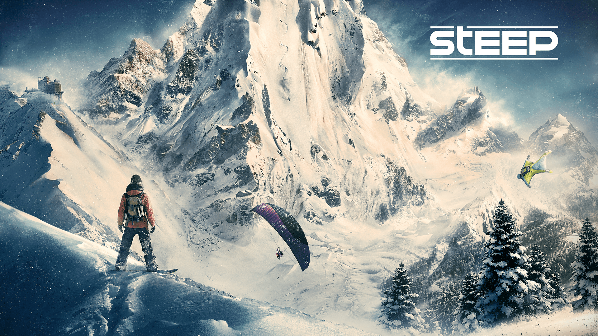 Descubre las colinas de los alpes con el nuevo tráiler de Steep