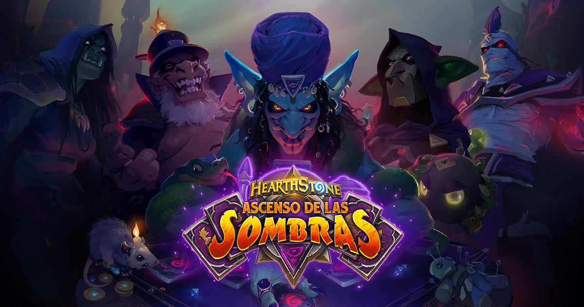 Desde hoy esta disponible la nueva expansión de Hearthstone, Ascenso de las Sombras
