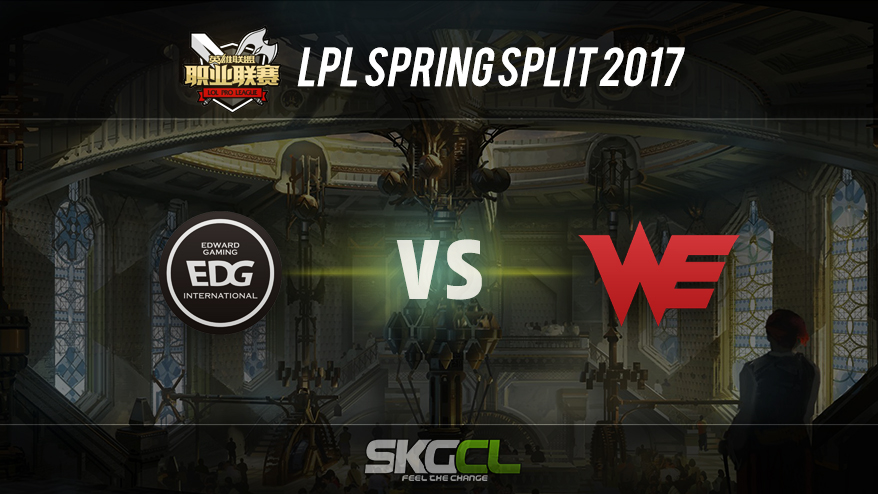EDward Gaming vs Team WE: El actual monarca termina la primera semana invicto