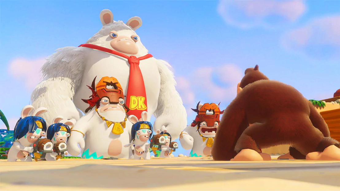 El DLC Donkey Kong Adventure para Mario+Rabbids Kingdom Battle ya está disponible