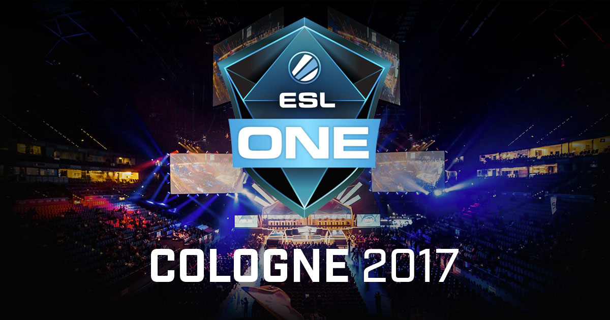 Se anuncia de forma oficial la ESL One Cologne 2017