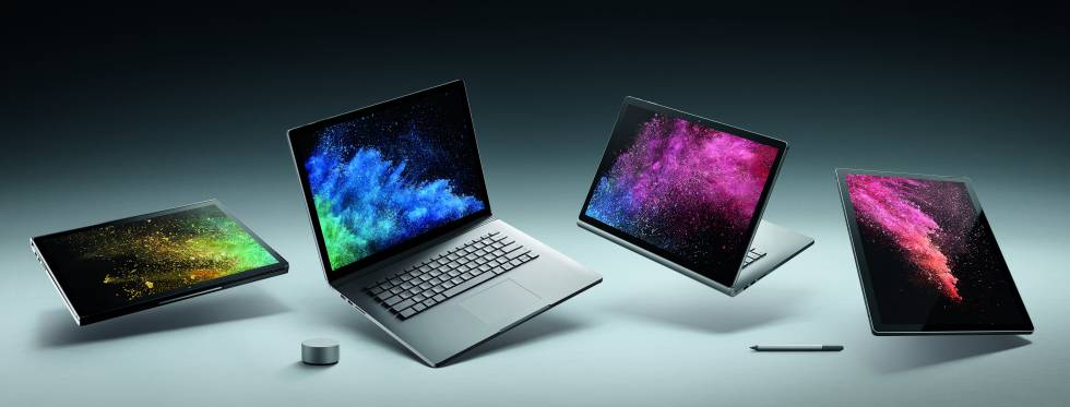 Microsoft presenta la nueva Surface Book 2