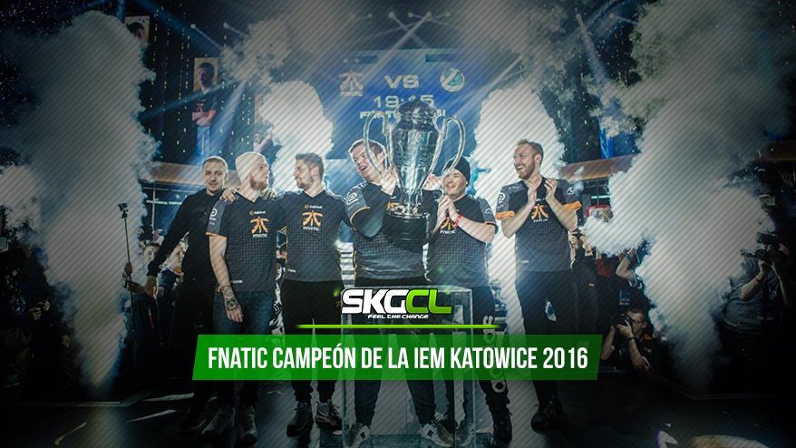 Fnatic se corona campeón en IEM Katowice 2016
