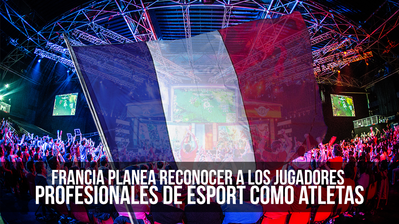 Francia planea reconocer a los videojugadores profesionales como atletas