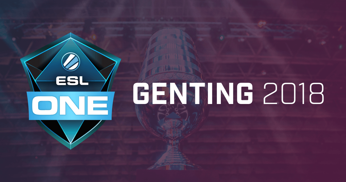 ESL One Genting 2018 anuncia sus primeros invitados