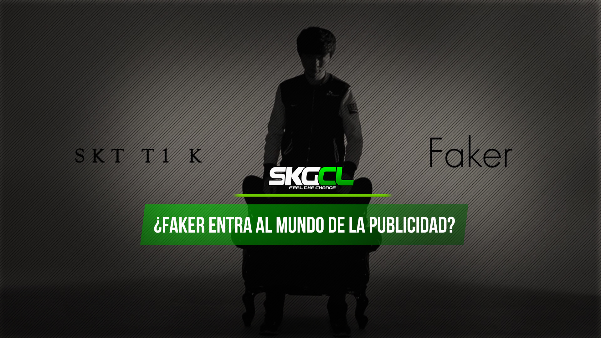 ¿Faker entra al mundo de la publicidad?