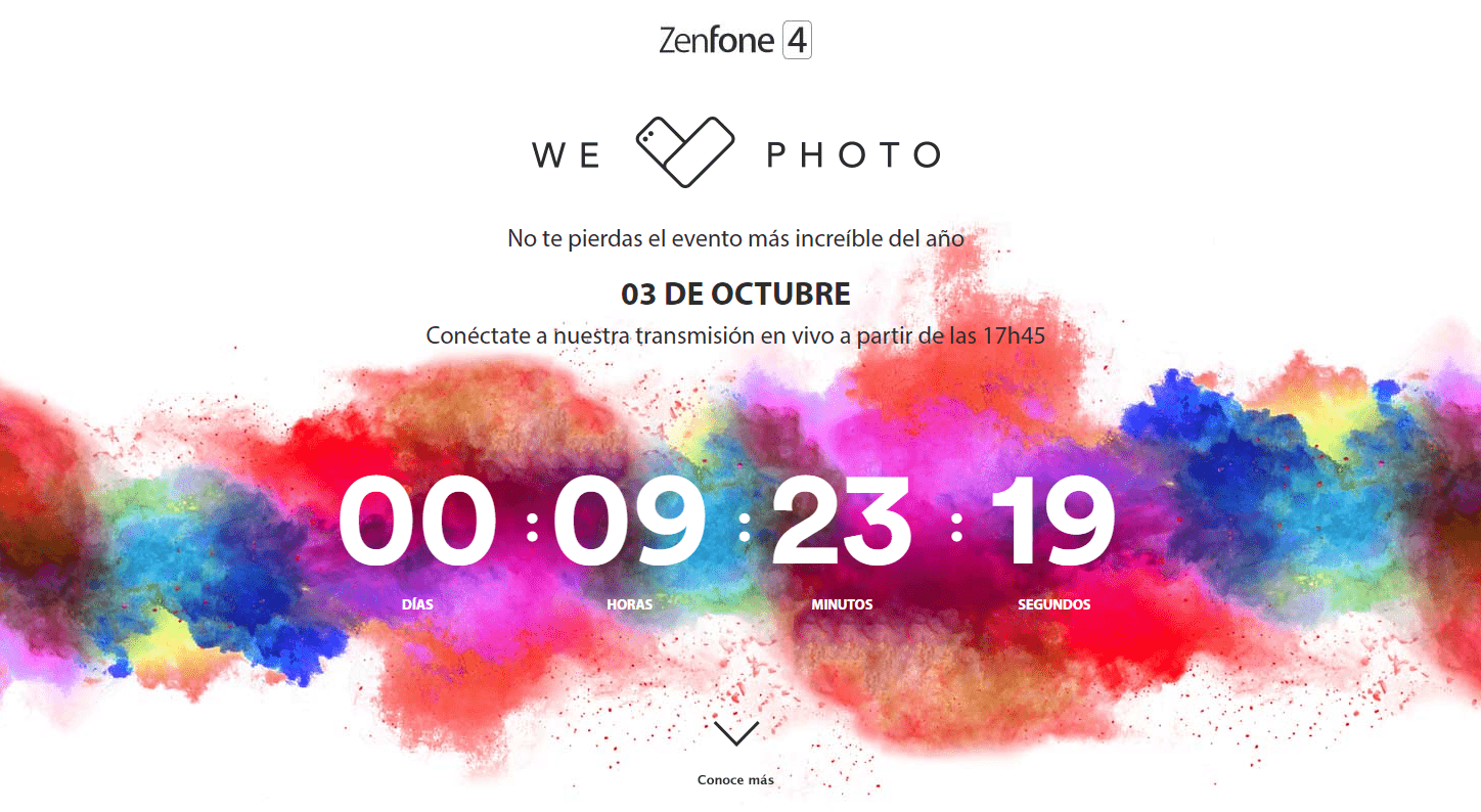 Hoy no te pierdas el streaming de ASUS Chile sobre Zenfone 4