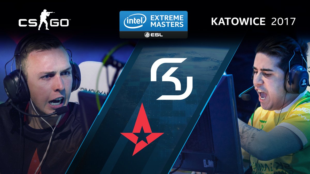 Astralis y SK Gaming fueron invitados a la IEM Katowice 2017